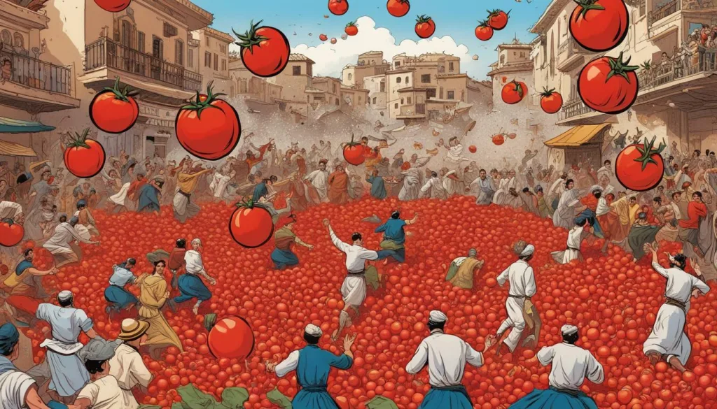 Spain Tomato Throwing Festival
