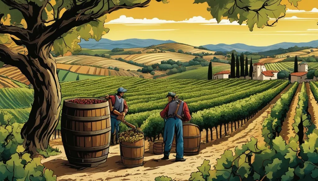 Spanish wine production methods